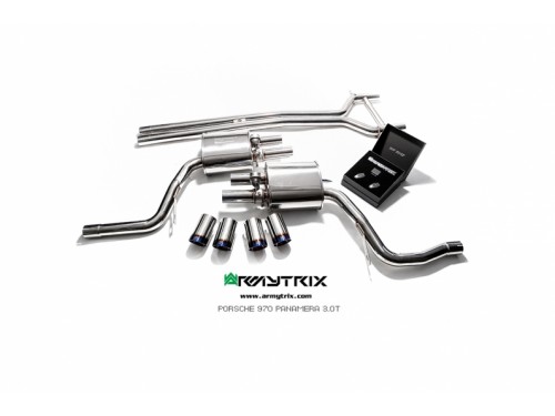 Armytrix Porsche Panamera S 970 FL Cat-back Exhaust