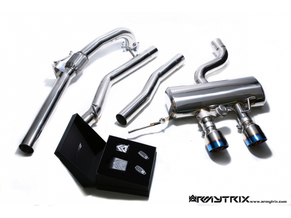 Exhaust Armytrix VW Golf 6 R 2.0 TFSI Cat-back - VWG6R-DS23C Exhaust Armytrix VW Golf 6 R 2.0 TFSI Cat-back - VWG6R-DS23C