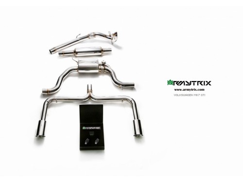 Armytrix VW Golf 7 GTI Cat-back Exhaust
