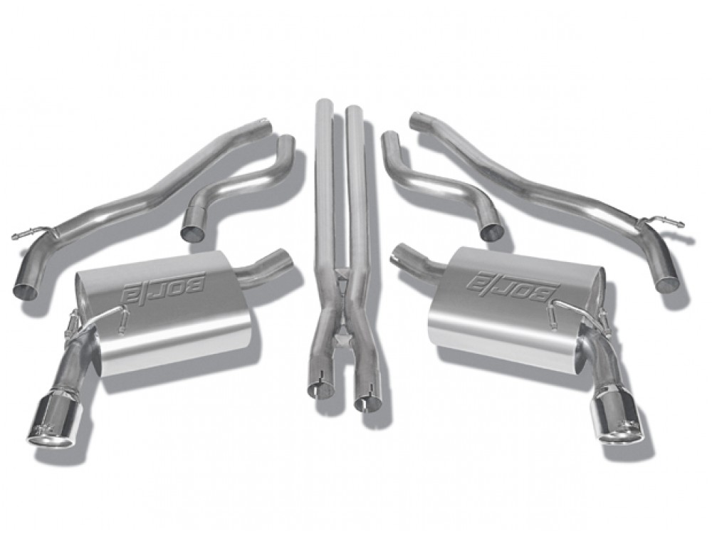 Exhaust Borla Chevrolet Camaro V6 2010-13 Cat-back Touring - 140282 Exhaust Borla Chevrolet Camaro V6 2010-13 Cat-back Touring - 140282
