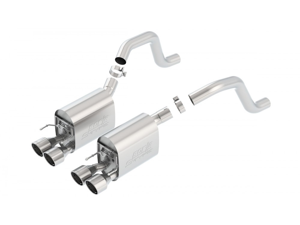Exhaust Borla Chevrolet Corvette C6 Z06 Axle-back - 11917 | 11822 Exhaust Borla Chevrolet Corvette C6 Z06 Axle-back - 11917 | 11822