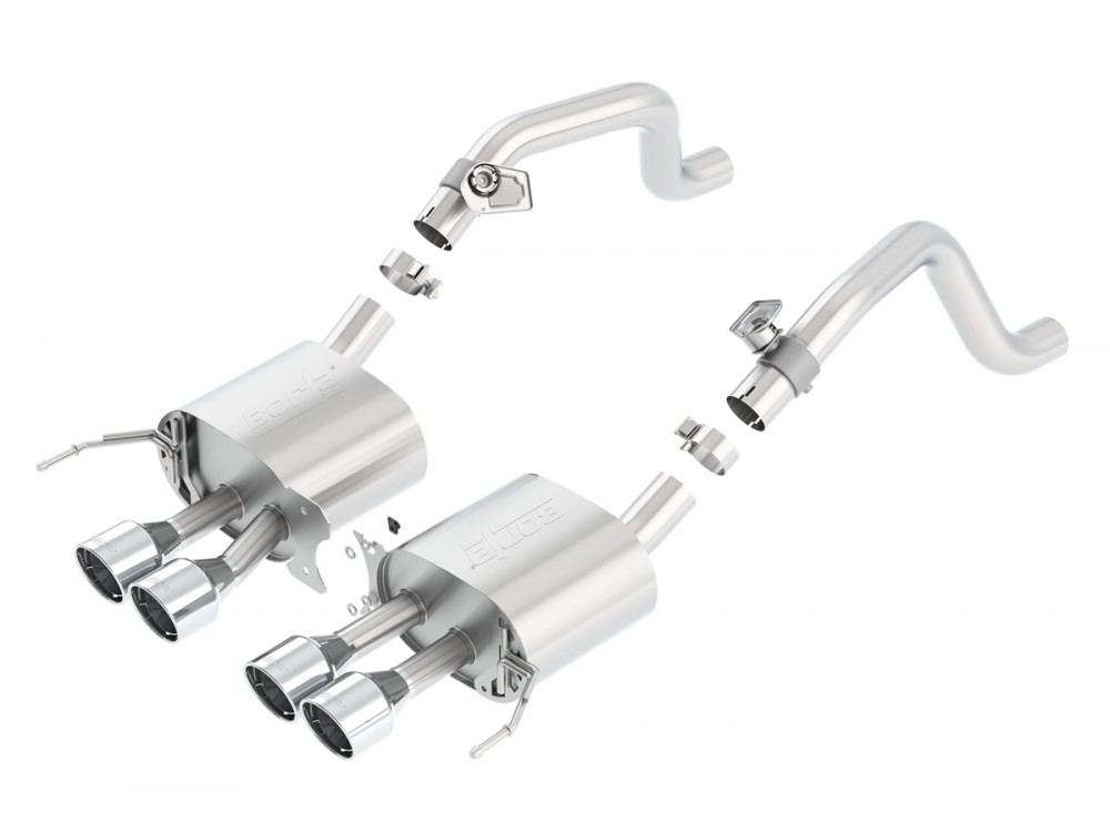 Exhaust Borla Chevrolet Corvette C7 Rear Muffler - 11855 / 11874 / 11856 / 11874 / 11862 / 11877 Exhaust Borla Chevrolet Corvette C7 Rear Muffler - 11855 / 11874 / 11856 / 11874 / 11862 / 11877