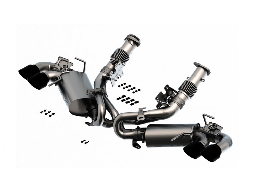 Exhaust Borla Chevrolet Corvette C8 Cat-back - 140838 / 140839 Exhaust Borla Chevrolet Corvette C8 Cat-back - 140838 / 140839