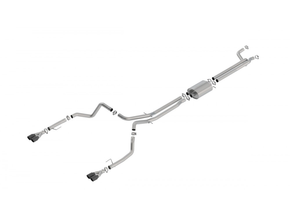 Wydech Borla Chevrolet Silverado 1500 6.2L Cat-back - 140779BC | 140779CF | 140785 Borla Chevrolet Silverado 1500 6.2L Cat-back Exhaust
