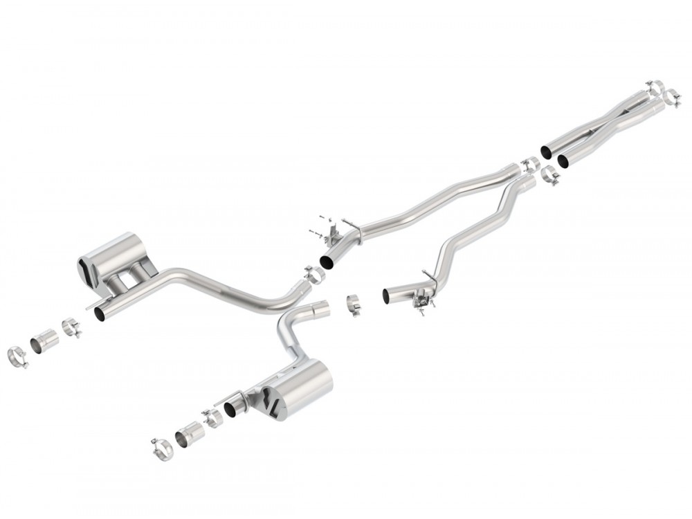Exhaust Borla Dodge Challenger SRT/392 Hemi/Scat 2015+ Cat-back - 140676 / 140677 / 140678 / 140639 / 140640 / 140641 Exhaust Borla Dodge Challenger SRT/392 Hemi/Scat 2015+ Cat-back - 140676 / 140677 / 140678 / 140639 / 140640 / 140641