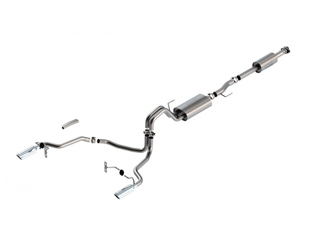 Exhaust Borla Ford F-150 21+ 3.3L Cat-back (Dual) - 140879 | 140878 Exhaust Borla Ford F-150 21+ 3.3L Cat-back (Dual) - 140879 | 140878