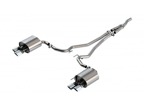 Borla Ford Mustang 2.3 EcoBoost 2015+ Cat-back Quad Valved Exhaust