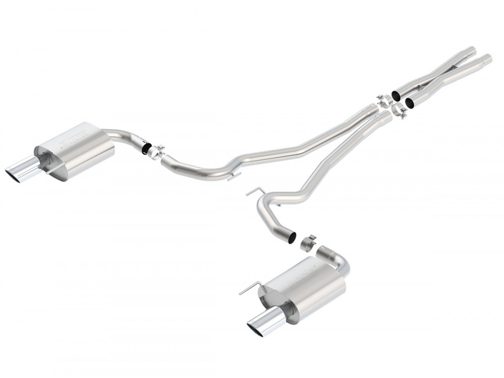 Exhaust Borla Ford Mustang GT 5.0 S550 15-17 Cat-back 2.5" - 140589 / 140589BC / 140590 / 140590BC / 140591 / 140591BC Exhaust Borla Ford Mustang GT 5.0 S550 15-17 Cat-back 2.5" - 140589 / 140589BC / 140590 / 140590BC / 140591 / 140591BC