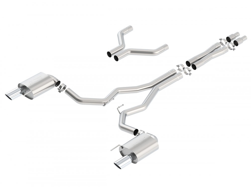 Exhaust Borla Ford Mustang GT 5.0 S550 15-17 Cat-back 3" - 140629 / 140629BC / 140630 Exhaust Borla Ford Mustang GT 5.0 S550 15-17 Cat-back 3" - 140629 / 140629BC / 140630