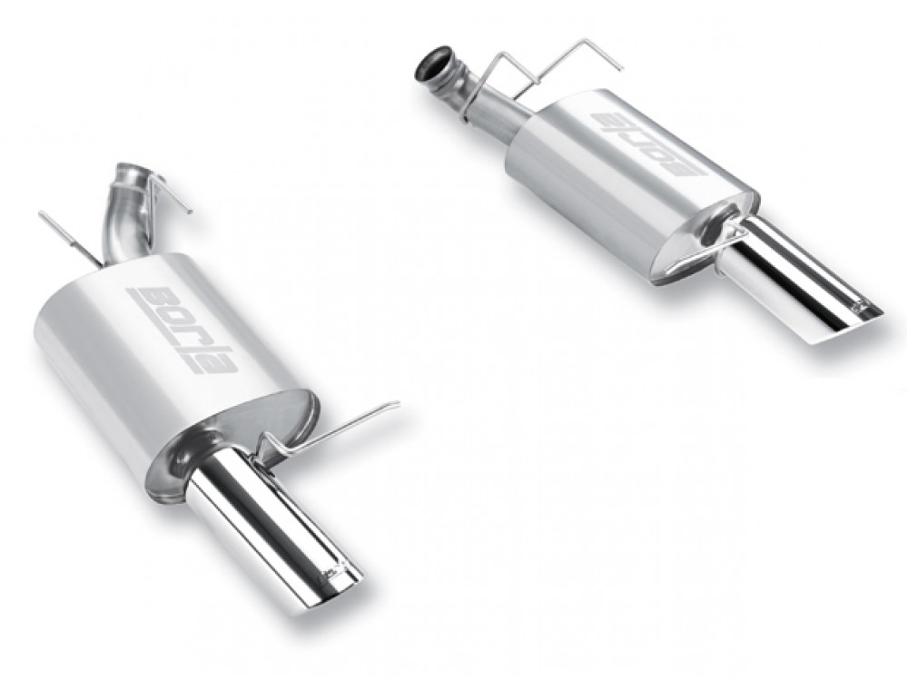 Exhaust Borla Ford Mustang GT/Boss 302 2011-12 Rear Muffler - 11789 / 11789BC / 11791 / 11791BC Exhaust Borla Ford Mustang GT/Boss 302 2011-12 Rear Muffler - 11789 / 11789BC / 11791 / 11791BC