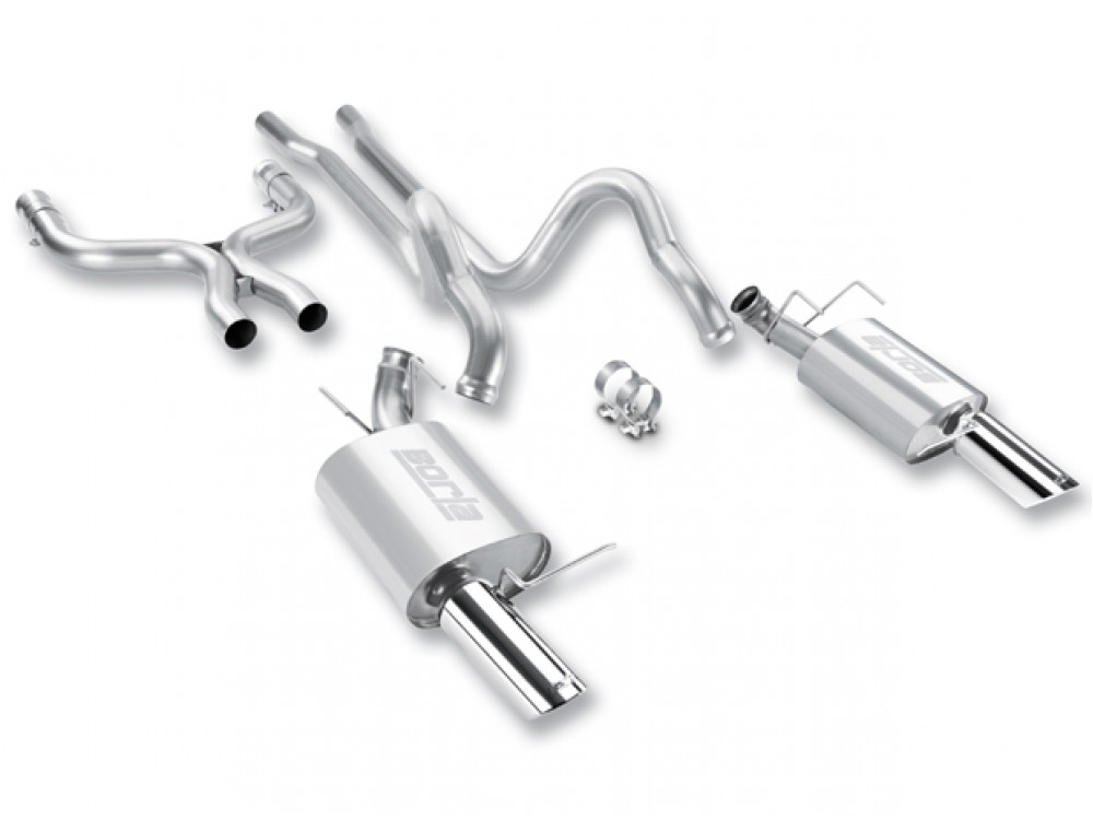 Exhaust Borla Ford Mustang GT/Boss 302 5.0 2011-12 Cat-back - 140370 / 140370BC / 140372 / 140372BC Exhaust Borla Ford Mustang GT/Boss 302 5.0 2011-12 Cat-back - 140370 / 140370BC / 140372 / 140372BC