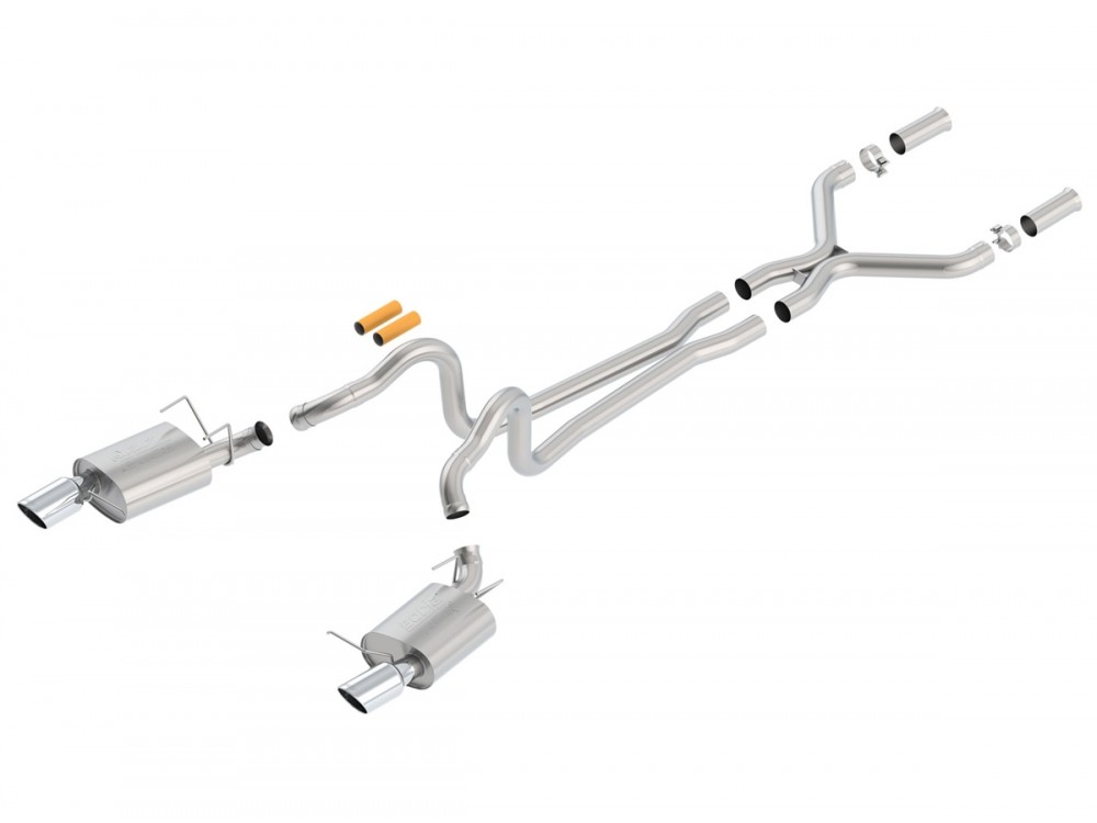 Exhaust Borla Ford Mustang GT/Boss 302 5.0 2013+ Cat-back - 140515 / 140515BC / 140516 / 140516BC Exhaust Borla Ford Mustang GT/Boss 302 5.0 2013+ Cat-back - 140515 / 140515BC / 140516 / 140516BC