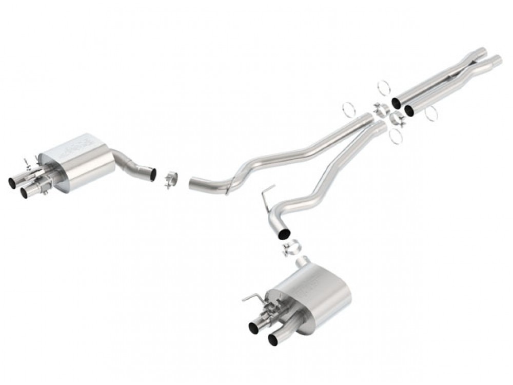 Exhaust Borla Ford Mustang Shelby GT350 2015+ Cat-back - 140684 Exhaust Borla Ford Mustang Shelby GT350 2015+ Cat-back - 140684