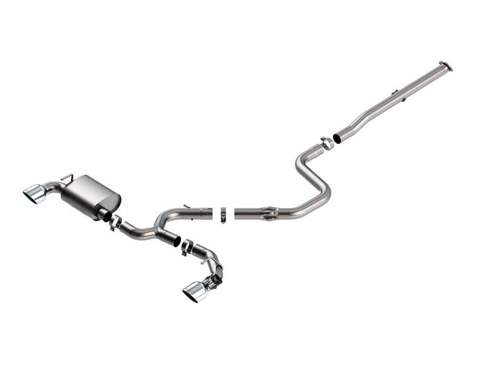Wydech Borla Hyundai Veloster N Cat-back - 140832BC | 140832 Borla Hyundai Veloster N Cat-back Exhaust