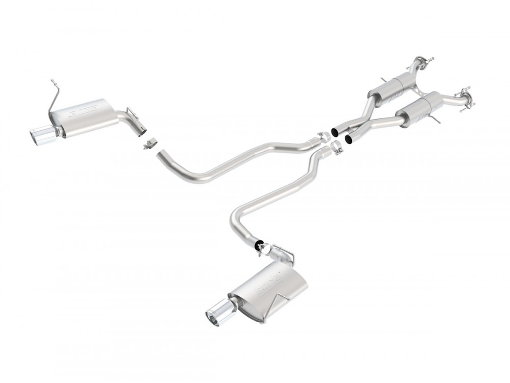 Wydech Borla Jeep Grand Cherokee WK2 5.7 V8 2011+ Cat-back - 140406 Borla Jeep Grand Cherokee WK2 5.7 V8 2011+ Cat-back Exhaust