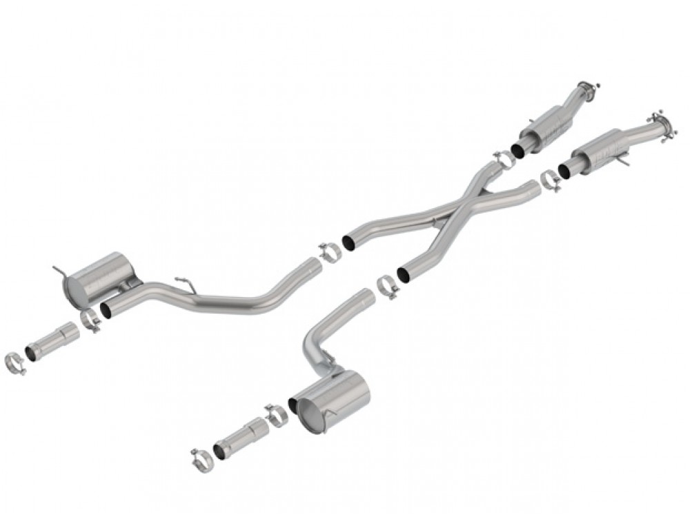 Wydech Borla Jeep Grand Cherokee WK2 Trackhawk Wydech Cat-back - 140756 / 140755 Borla Jeep Grand Cherokee WK2 Trackhawk Exhaust Cat-back Exhaust