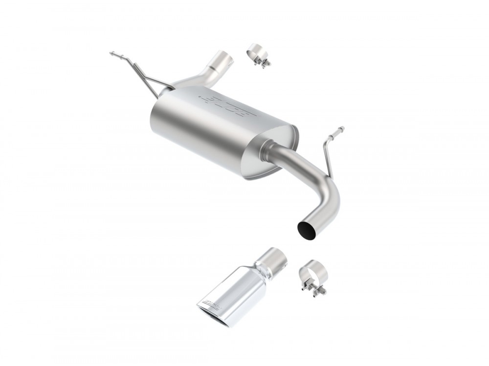 Wydech Borla Jeep Wrangler JK V6 2012+ Tłumik końcowy Single Exit - 11818 / 11818BC Borla Jeep Wrangler JK V6 2012+ Rear silencer Single Exit Exhaust