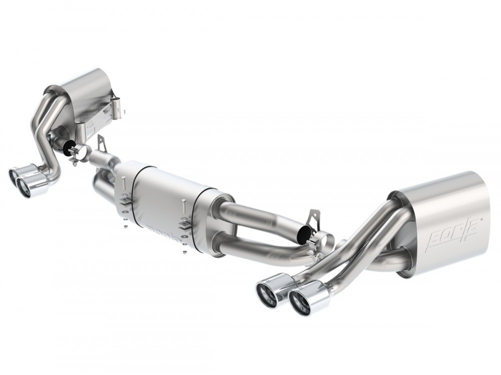 Exhaust Borla Porsche 911 Carrera (991.1) Cat-back - 140523 / 140524 Exhaust Borla Porsche 911 Carrera (991.1) Cat-back - 140523 / 140524