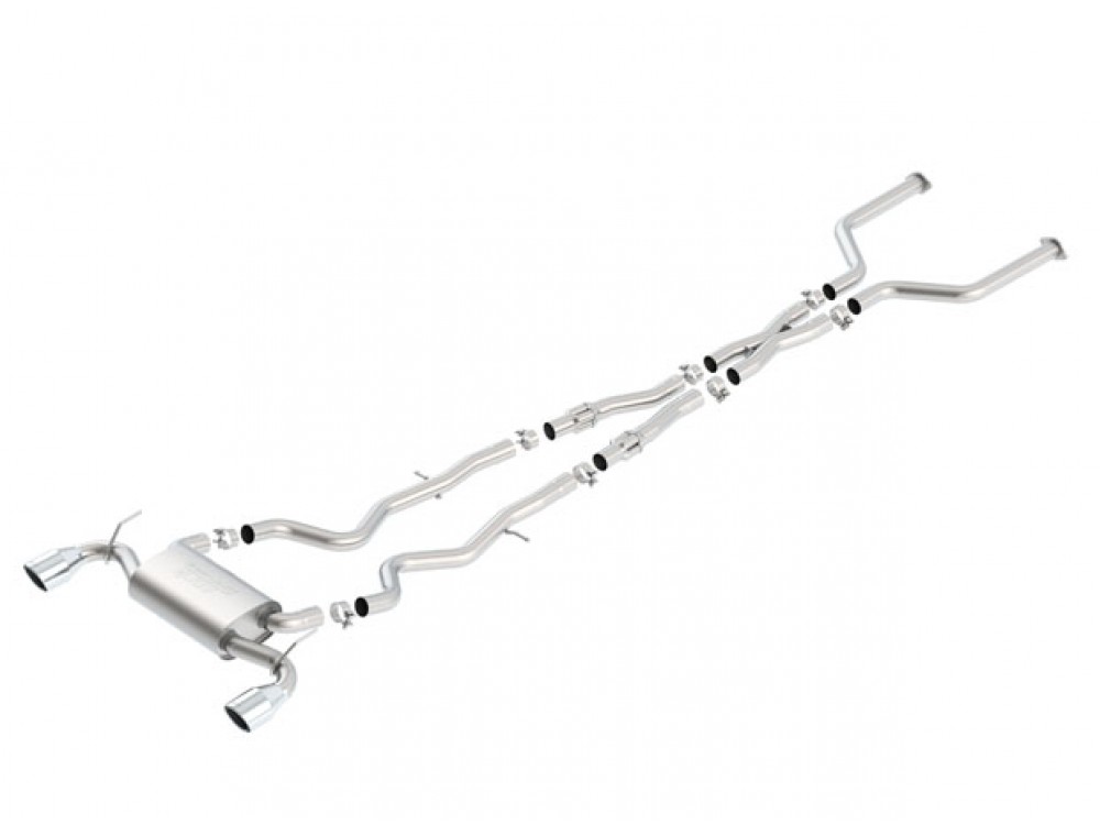 Wydech Borla Infiniti Q60 3.0 Turbo Cat-back S-Type - 140703 Borla Infiniti Q60 3.0 Turbo Cat-back S-Type Exhaust