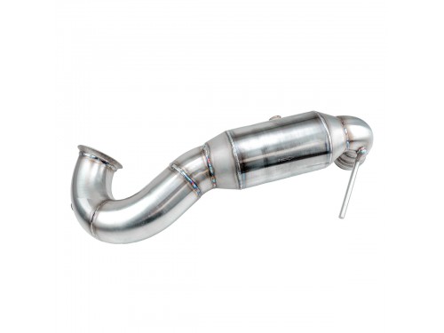 Bull-X Downpipe 3,5" for Mercedes AMG A45, CLA45 and GLA45 models Exhaust