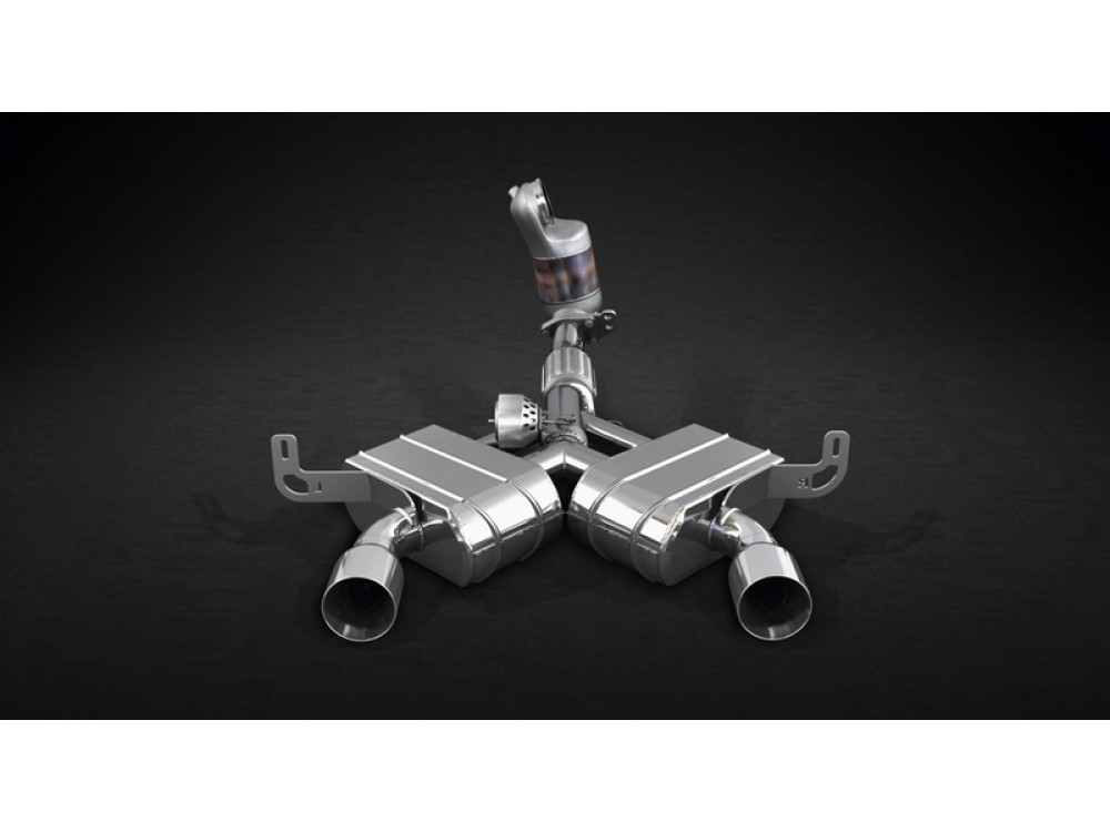 Exhaust Capristo Alfa Romeo 4C Cat-back - 10AR04010003 Exhaust Capristo Alfa Romeo 4C Cat-back - 10AR04010003