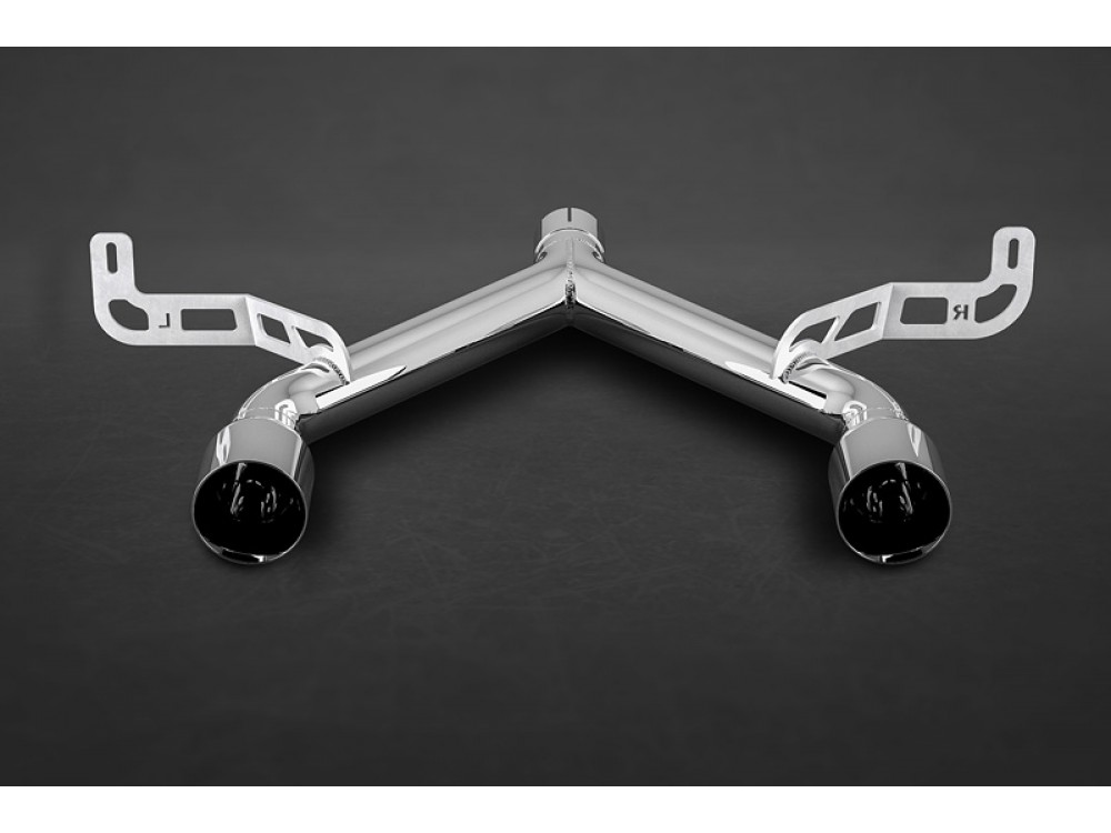 Exhaust Capristo Alfa Romeo 4C Rear Muffler - 10AR04010000 Exhaust Capristo Alfa Romeo 4C Rear Muffler - 10AR04010000