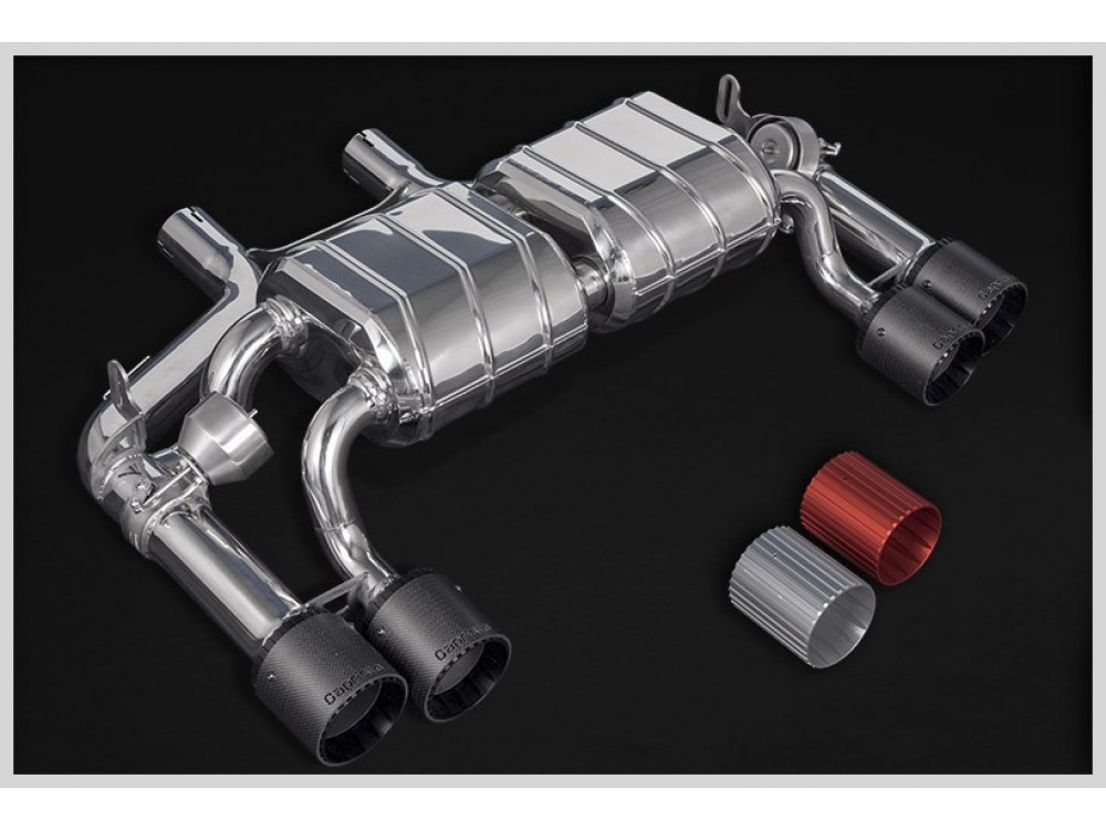 Exhaust Capristo BMW M2 Competition F87 Cat-back - 02BM 099 03 001 Exhaust Capristo BMW M2 Competition F87 Cat-back - 02BM 099 03 001