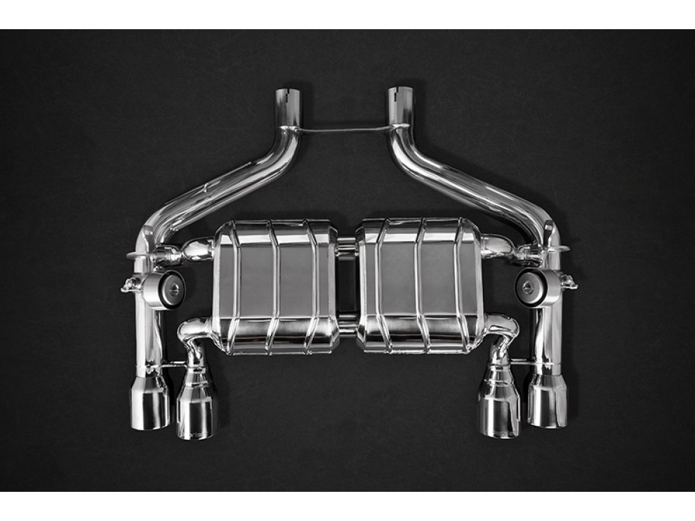 Exhaust Capristo BMW M2 F87 Cat-back - 02BM 099 03 001 Exhaust Capristo BMW M2 F87 Cat-back - 02BM 099 03 001