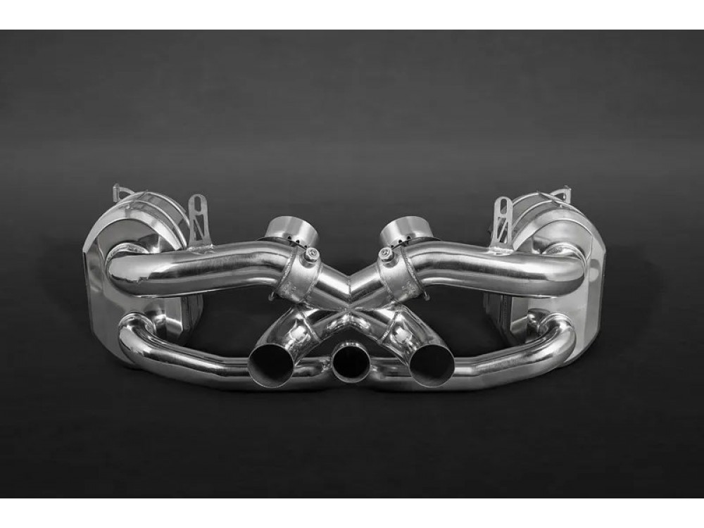 Exhaust Capristo Ferrari 458 Italia / Spider Cat-back - 02 FE 004 03 006 Exhaust Capristo Ferrari 458 Italia / Spider Cat-back - 02 FE 004 03 006