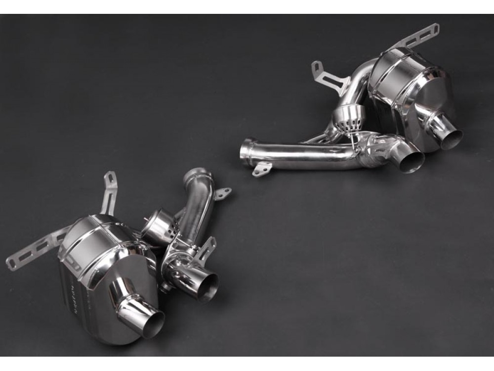 Exhaust Capristo Ferrari F12 Berlinetta Rear Muffler - 02FE03703001 Exhaust Capristo Ferrari F12 Berlinetta Rear Muffler - 02FE03703001