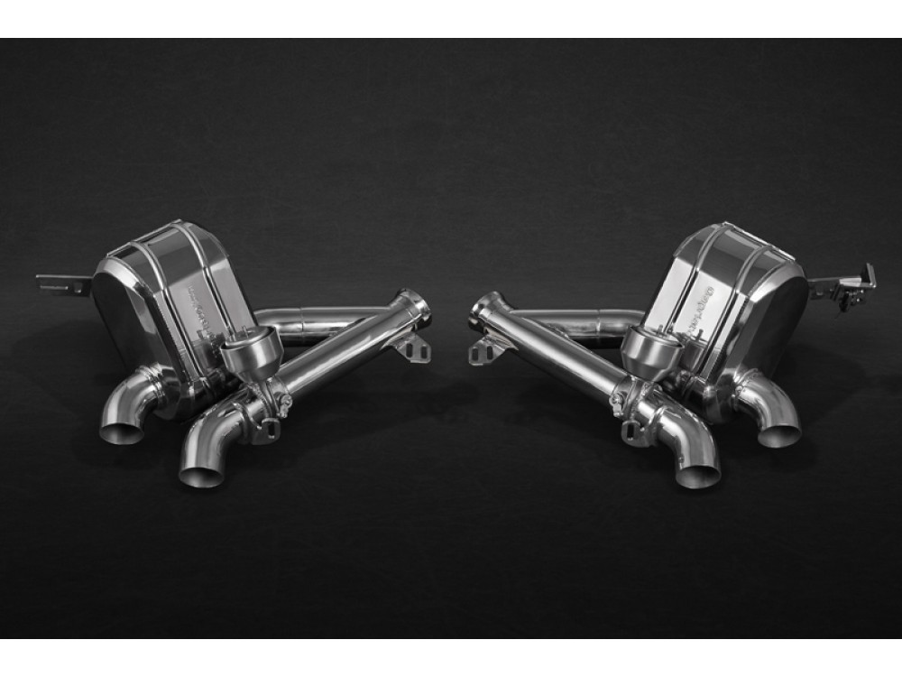 Exhaust Capristo Ferrari GTC4 Lusso V12 Cat-back - 02 FE 064 03 003 | 02 FE 064 03 002 Exhaust Capristo Ferrari GTC4 Lusso V12 Cat-back - 02 FE 064 03 003 | 02 FE 064 03 002