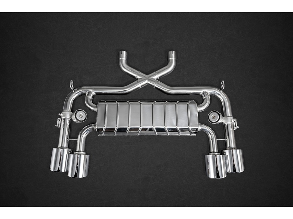Exhaust Capristo Jaguar F-Type V8 S Rear Muffler - 02 JA 028 03 006 Exhaust Capristo Jaguar F-Type V8 S Rear Muffler - 02 JA 028 03 006