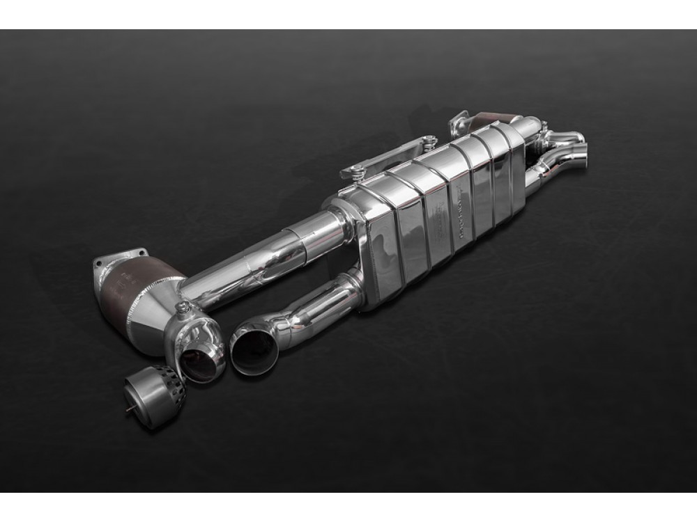 Exhaust Capristo Porsche 911 Turbo 991 Turbo-back - 02 PO 011 03 001 Exhaust Capristo Porsche 911 Turbo 991 Turbo-back - 02 PO 011 03 001