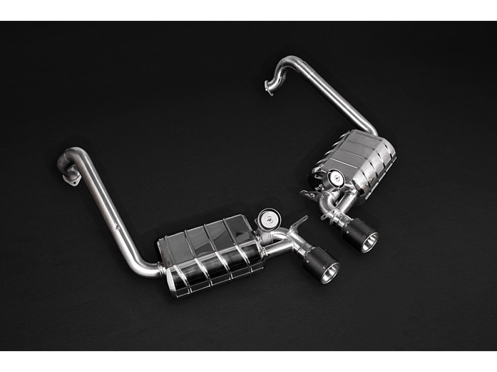 Exhaust Capristo Porsche 982 Boxster/718 Cayman S Cat-back - 02 PO 010 03 001 | 02 PO 010 03 005 Exhaust Capristo Porsche 982 Boxster/718 Cayman S Cat-back - 02 PO 010 03 001 | 02 PO 010 03 005