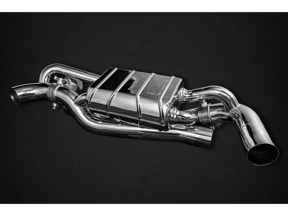 Wydech Capristo Porsche 992 Carrera S/4S/Turbo Tłumik końcowy - 02PO11503002 Capristo Porsche 992 Carrera S/4S/Turbo Rear silencer Exhaust