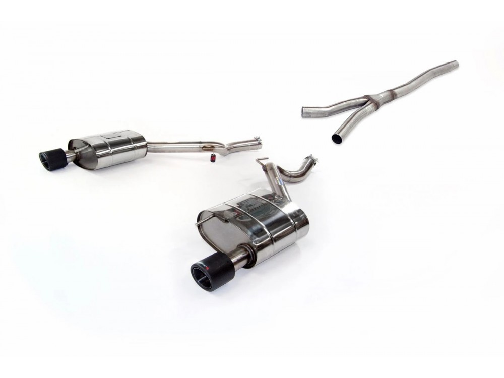 Exhaust Quicksilver Ford Mustang 5.0 GT Cat-back - FD501S Exhaust Quicksilver Ford Mustang 5.0 GT Cat-back - FD501S