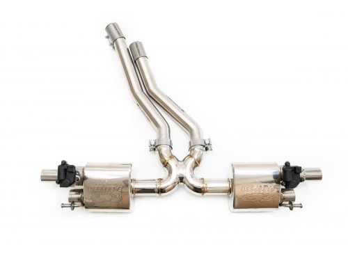 Fabspeed Porsche E3 Cayenne S 2.9L Cat-back Exhaust