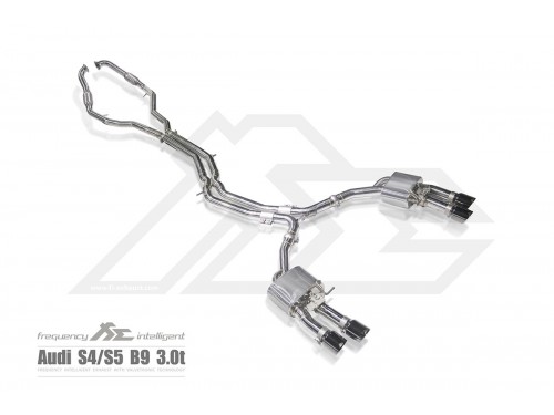 Fi EXHAUST Audi S4 / S5 (B9) l 2017+ Cat-back Exhaust