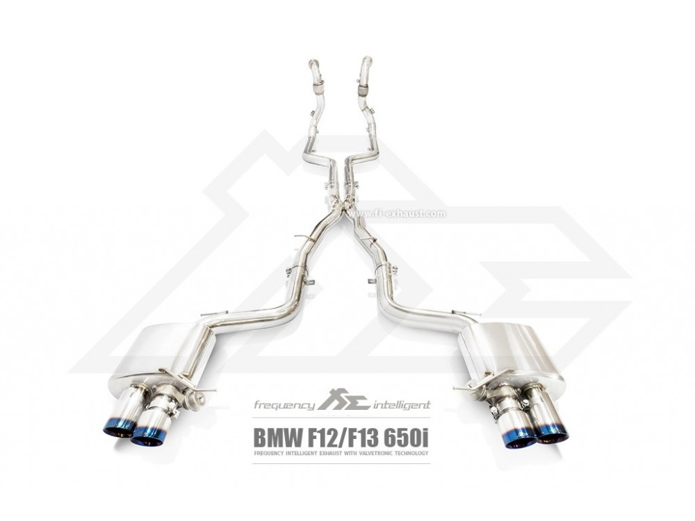 Fi EXHAUST BMW F12 / F13 650i Cat-back - BN-F12TT-CBV Fi EXHAUST BMW F12 / F13 650i Cat-back - BN-F12TT-CBV