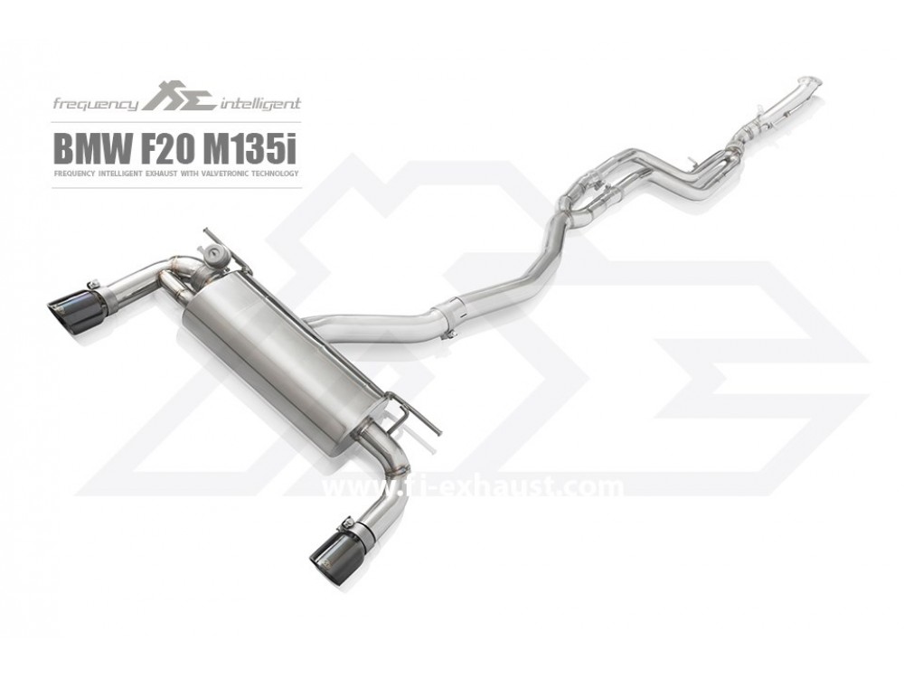 Fi EXHAUST BMW F20 M135i Cat-back - BN-F20-CBV Fi EXHAUST BMW F20 M135i Cat-back - BN-F20-CBV