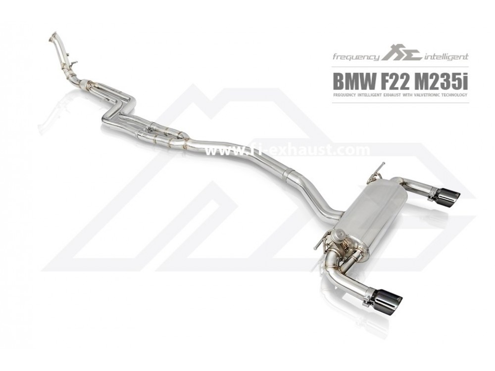 Fi EXHAUST BMW F22 235i Cat-back - BN-F22-CBV Fi EXHAUST BMW F22 235i Cat-back - BN-F22-CBV