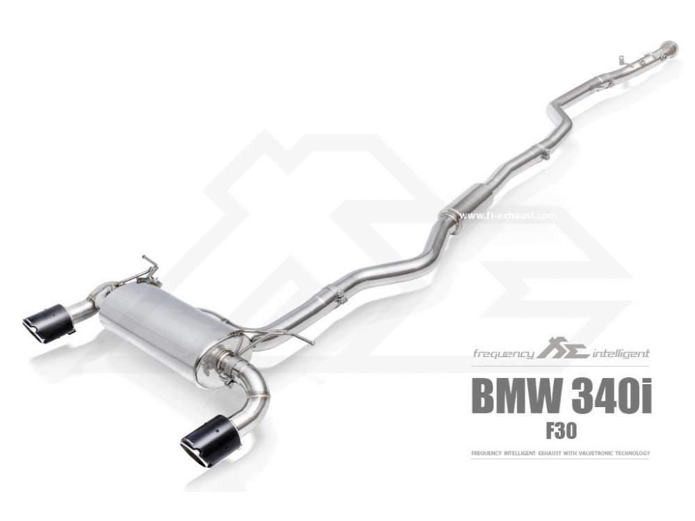 Fi EXHAUST BMW F30 / F31 340i Cat-back - BN-F3058-CBV Fi EXHAUST BMW F30 / F31 340i Cat-back - BN-F3058-CBV