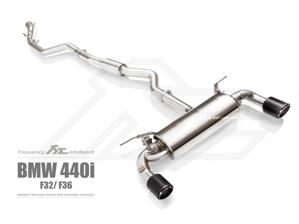Fi EXHAUST BMW F32 / F33 440i Cat-back - BN-F3058-CBV Fi EXHAUST BMW F32 / F33 440i Cat-back - BN-F3058-CBV