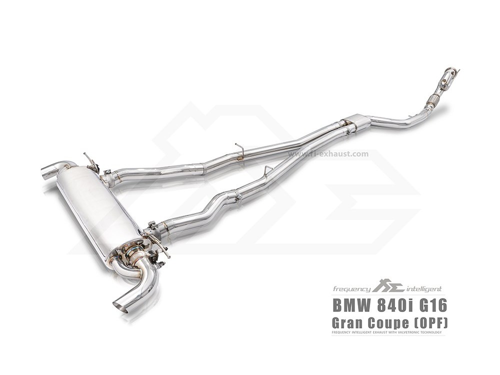 Fi EXHAUST BMW G16 840i Gran Coupe Cat-back - BN-G16B58-CBE Fi EXHAUST BMW G16 840i Gran Coupe Cat-back - BN-G16B58-CBE