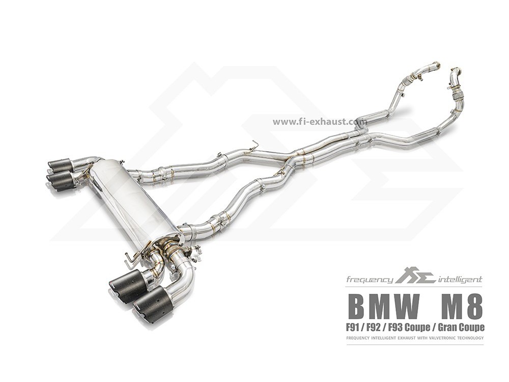 Fi EXHAUST BMW M8 (Competition) F91 / F92 / F93 Coupe / Gran Coupe Cat-back - BN-91M-CBE Fi EXHAUST BMW M8 (Competition) F91 / F92 / F93 Coupe / Gran Coupe Cat-back - BN-91M-CBE