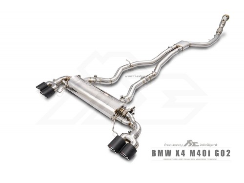 Fi EXHAUST BMW X4 40i G02 / X3 40i G01 Cat-back