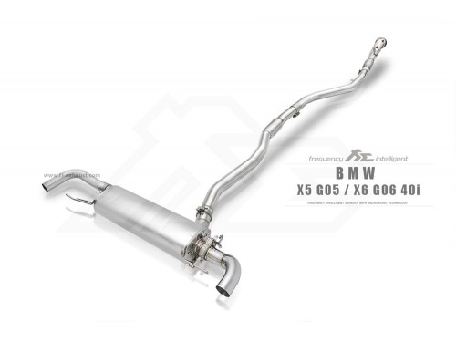 Fi EXHAUST BMW X5/X6 G05/G06 40i Cat-back Exhaust