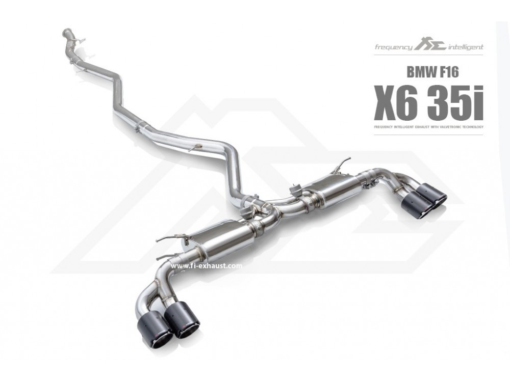 Fi EXHAUST BMW X6 35i F16 / X5 35i F15 Cat-back - BN-F16-CBV Fi EXHAUST BMW X6 35i F16 / X5 35i F15 Cat-back - BN-F16-CBV