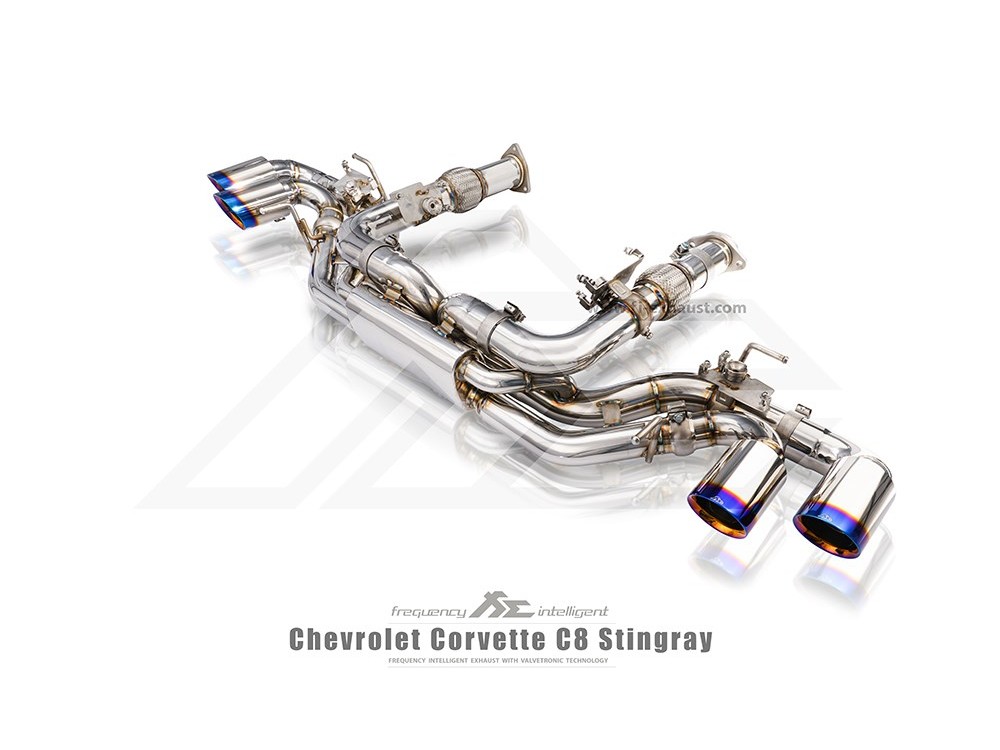 Fi EXHAUST Chevrolet Corvette C8 Stingray Cat-back - CC-C8-CBE Fi EXHAUST Chevrolet Corvette C8 Stingray Cat-back - CC-C8-CBE