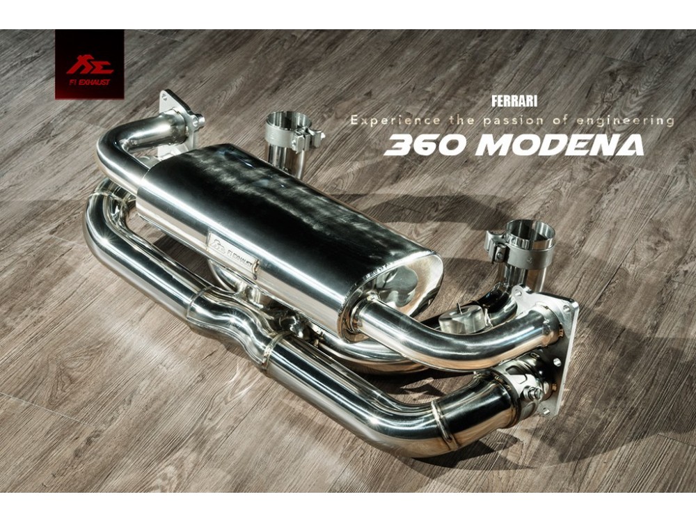 Fi EXHAUST Ferrari 360 Modena / Spider Cat-back - FR-360-CBV Fi EXHAUST Ferrari 360 Modena / Spider Cat-back - FR-360-CBV